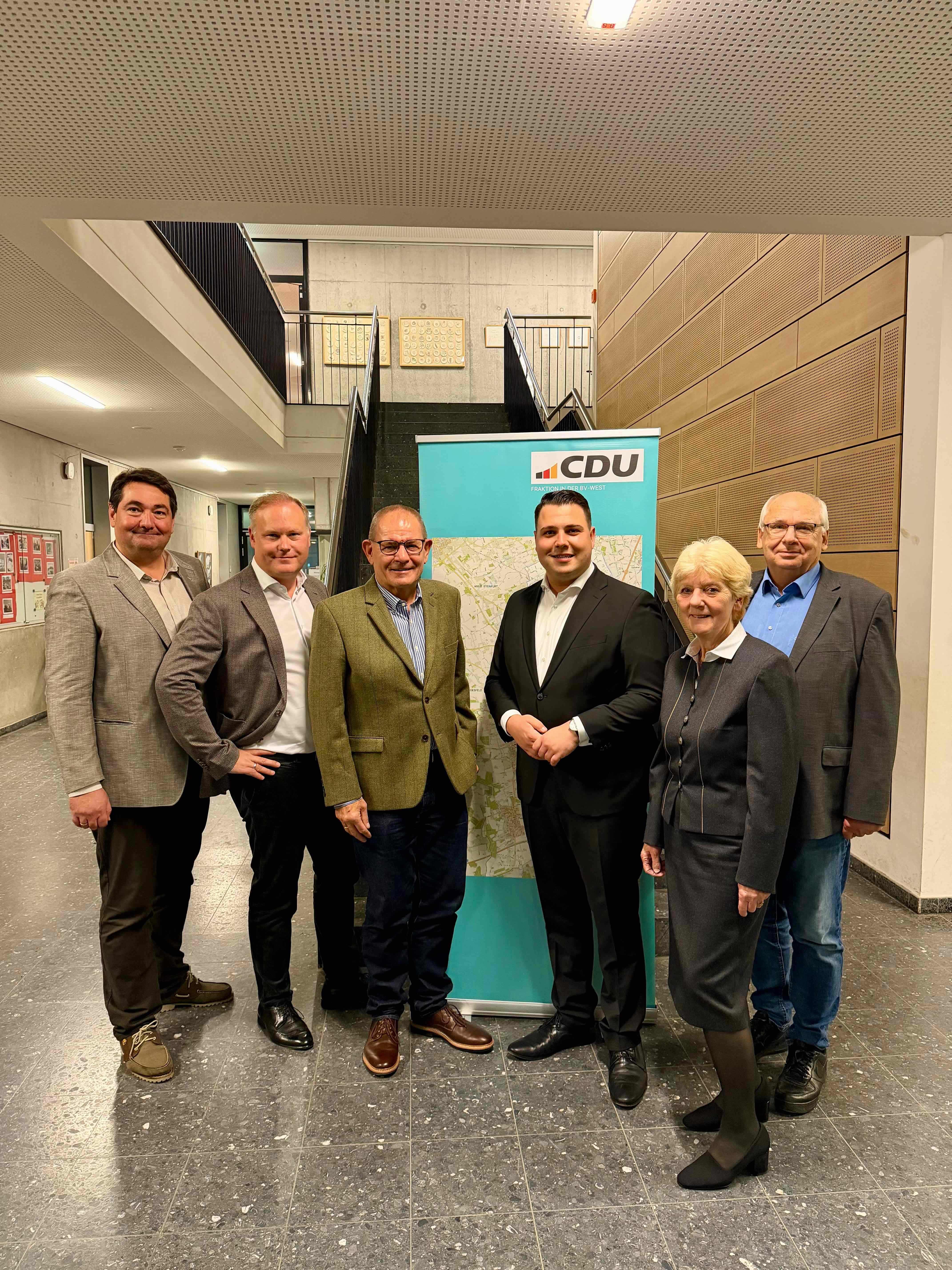 Herzlich willkommen auf der Homepage der CDU-Fraktion in der Bezirksvertretung Mnster-West!